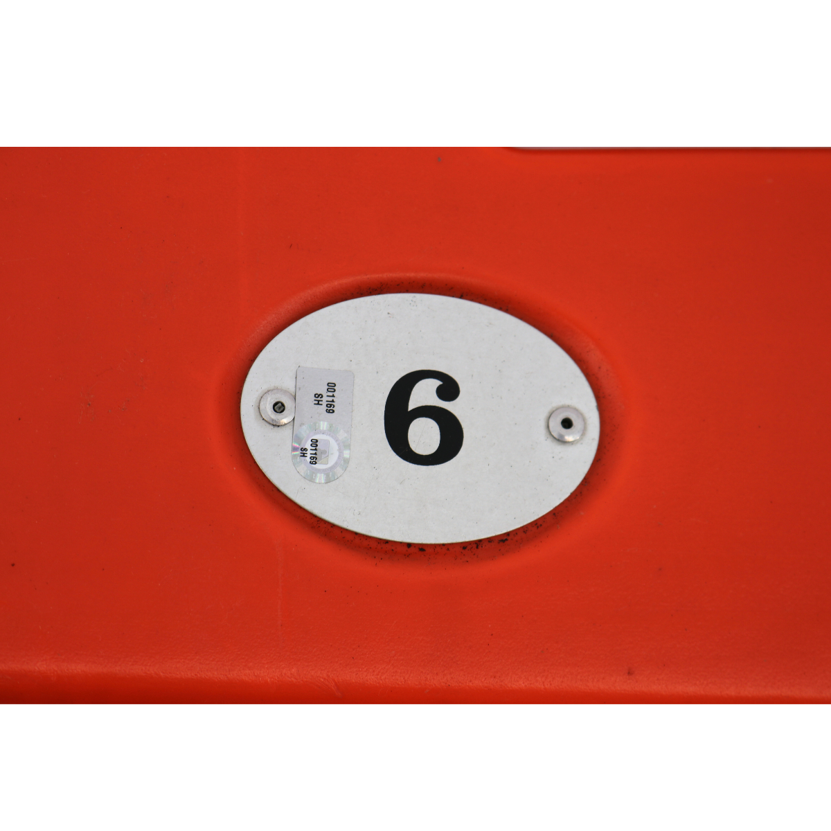 New York Mets Shea Stadium Used Field Box Open Slat #6 Seat Back-Powers Sports Memorabilia