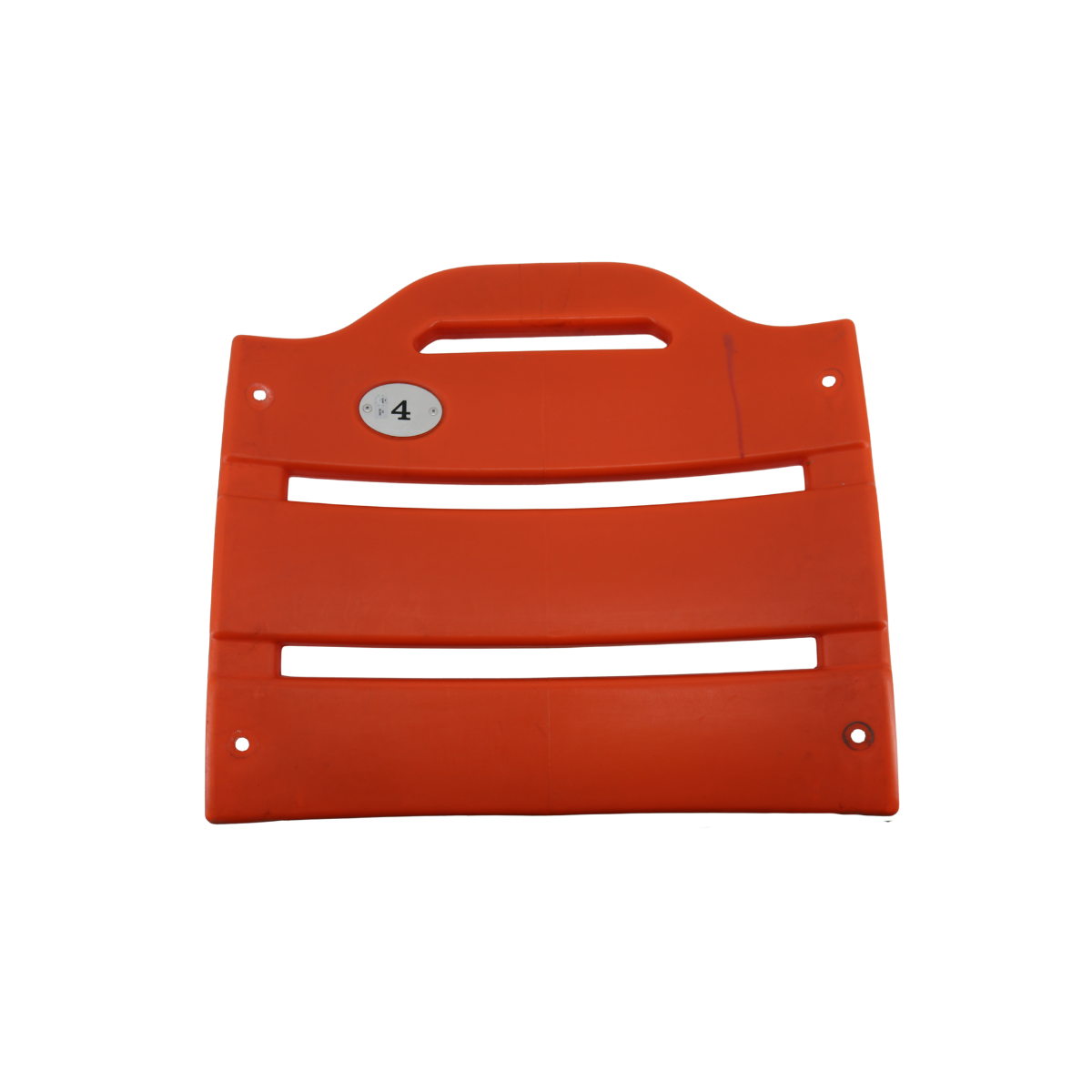 New York Mets Shea Stadium Used Field Box Open Slat #4 Seat Back-Powers Sports Memorabilia