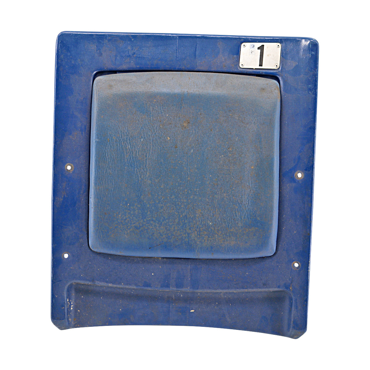 Shea Stadium Box Seat Padded Seatback #1 MLB Auth-1-Powers Sports Memorabilia
