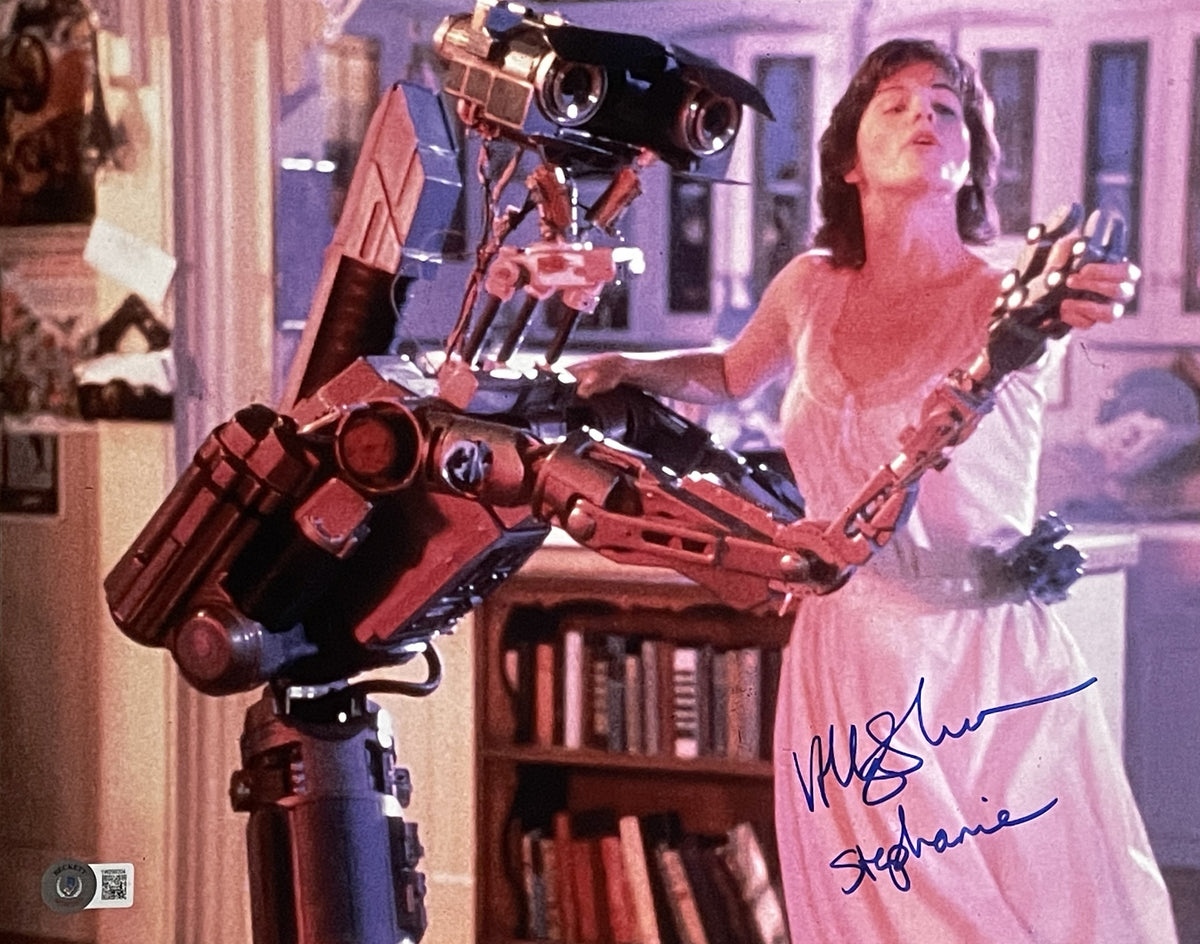 Ally Sheedy Short Circuit Signed 11x14 Photo - Beckett Beckett - 46656-Powers Sports Memorabilia