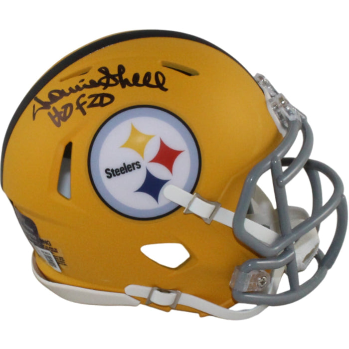 Donnie Shell Signed Pittsburgh Steelers Mini Helmet HOF Beckett WIT-Powers Sports Memorabilia