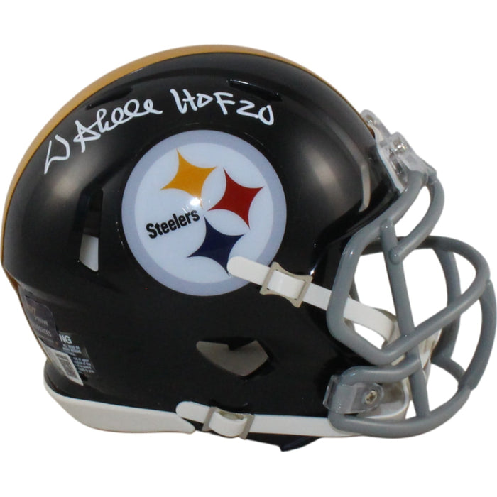 Donnie Shell Signed Pittsburgh Steelers TB Mini Helmet HOF Beckett W-Powers Sports Memorabilia