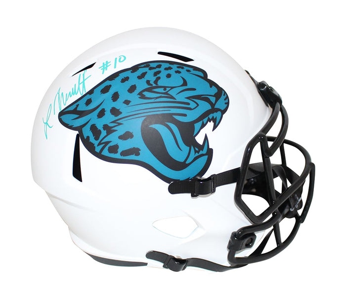 Laviska Shenault Signed Jacksonville Jaguars Full-Size Lunar Speed Helmet – Beckett Authenticated-Powers Sports Memorabilia