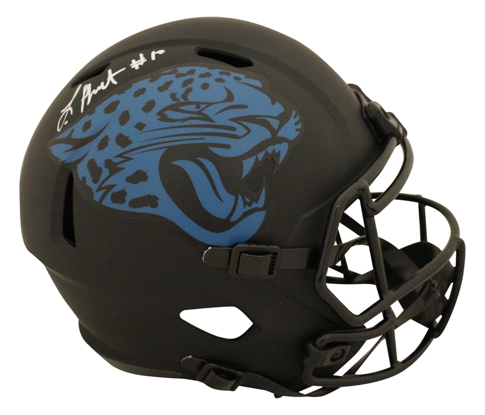 Laviska Shenault Jacksonville Jaguars Eclipse Signed Helmet BAS-Powers Sports Memorabilia