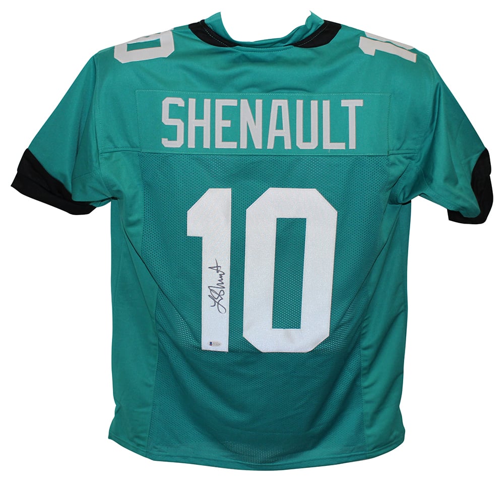 Laviska Shenault Pro Style Teal XL Signed Jersey BAS-Powers Sports Memorabilia