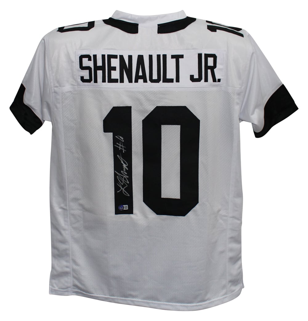 Laviska Shenault Signed Pro Style White XL Jersey – Beckett Authenticated-Powers Sports Memorabilia