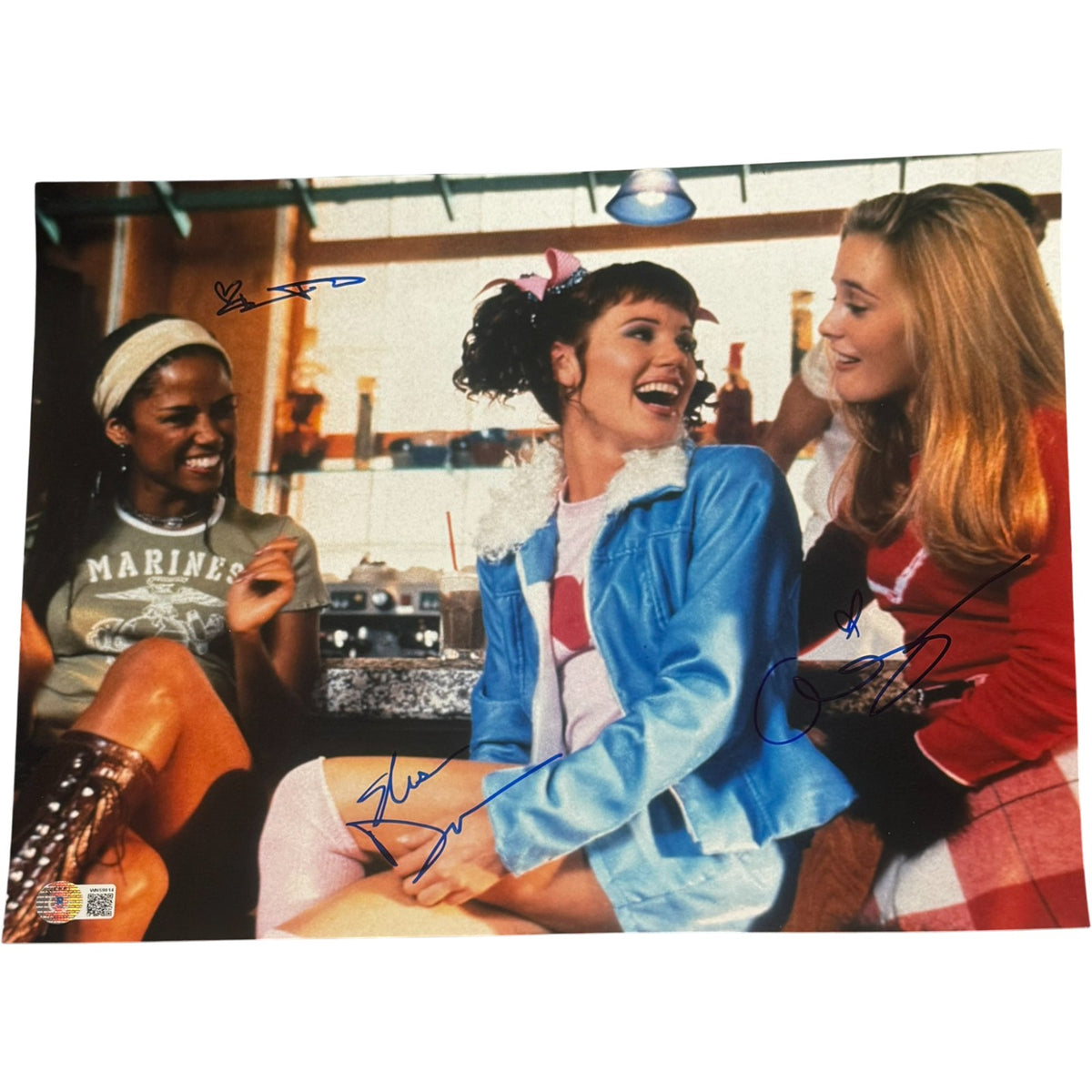 Stacey Dash Elisa Donovan Silverstone Clueless Signed 11x14 Photo - Beckett Beckett-Powers Sports Memorabilia