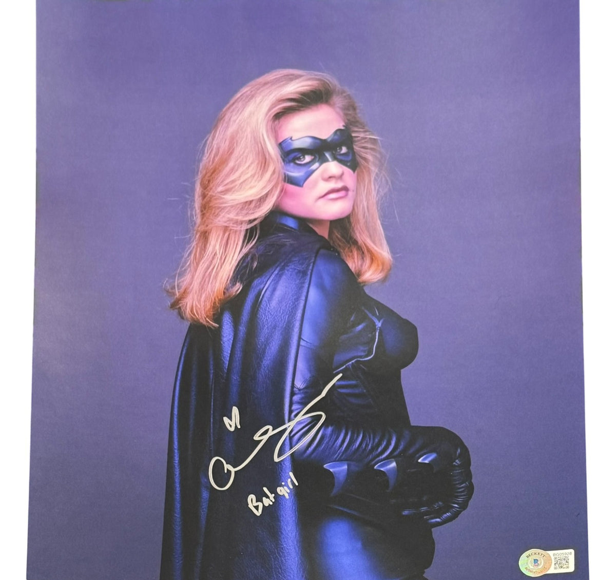 Alicia Silverstone Batman & Robin Signed 11x14 Photo - Batgirl Beckett Beckett - 54374-Powers Sports Memorabilia