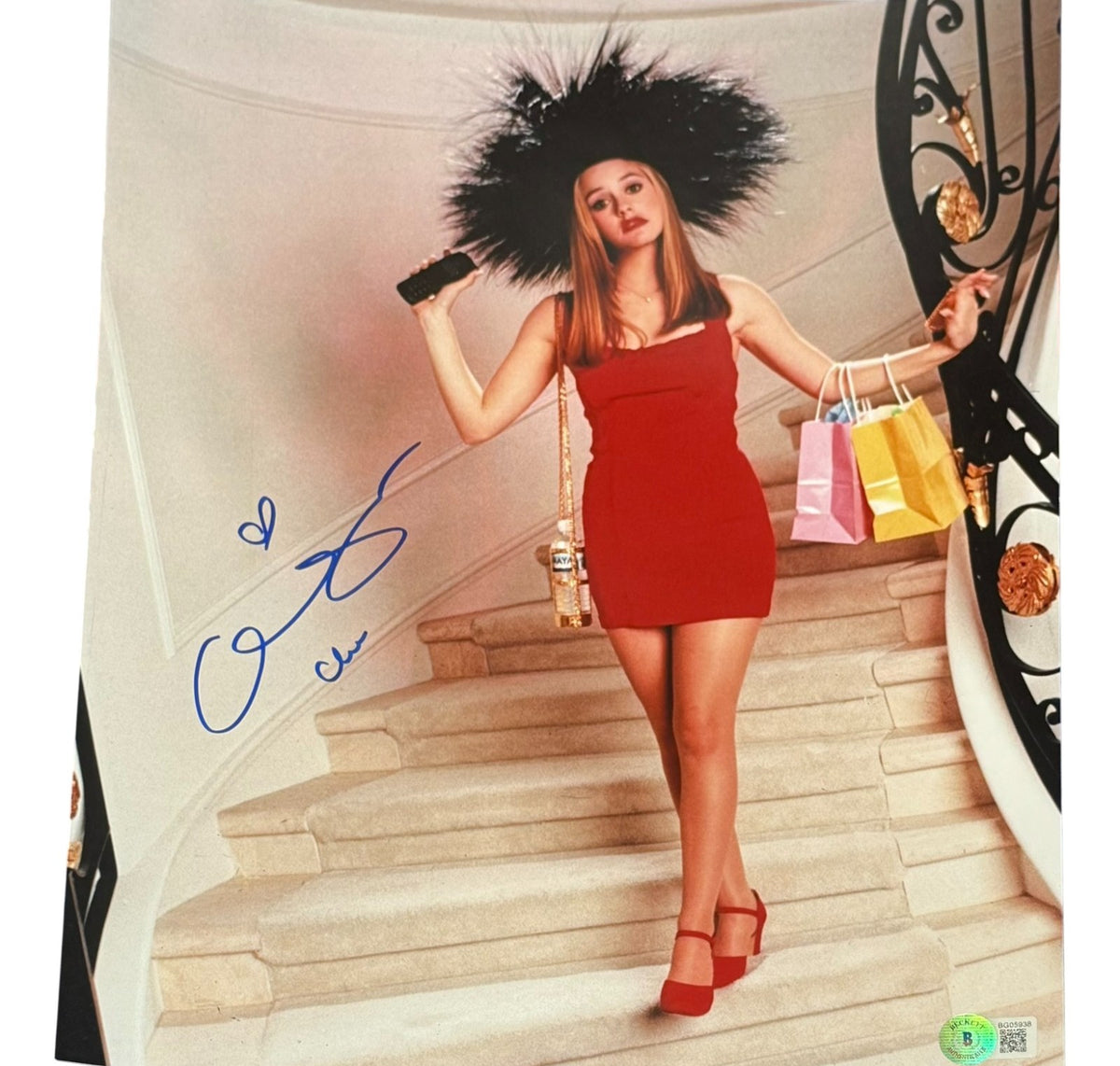 Alicia Silverstone Clueless Signed 11x14 Photo - Cher Beckett Beckett-Powers Sports Memorabilia