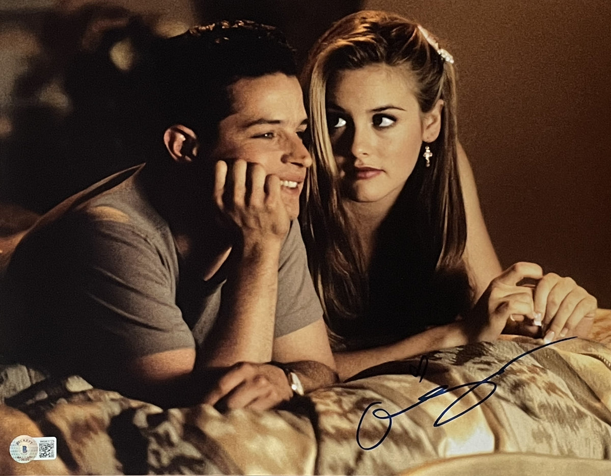 Alicia Silverstone Clueless Signed 11x14 Photo - Beckett Beckett-Powers Sports Memorabilia