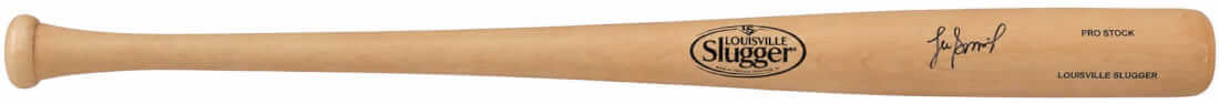 Lee Smith Autographed Louisville Slugger Pro Stock Blonde Baseball Bat-Powers Sports Memorabilia
