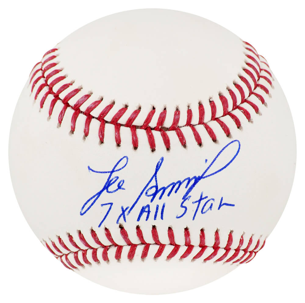 Lee Smith Autographed Rawlings Official MLB Baseball with 7x All Star-Powers Sports Memorabilia