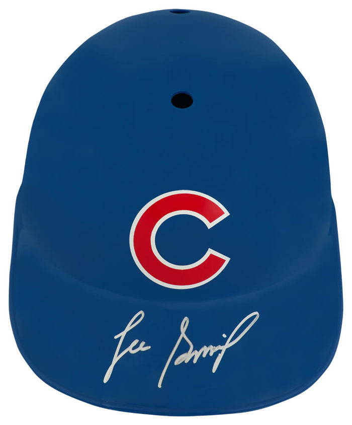 Lee Smith Autographed Chicago Cubs Souvenir Replica Batting Helmet-Powers Sports Memorabilia