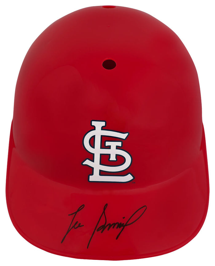 Lee Smith Autographed St. Louis Cardinals Souvenir Replica Batting Helmet-Powers Sports Memorabilia