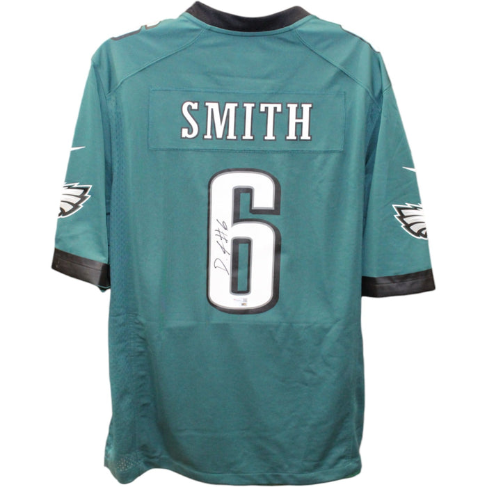 Devonta Smith Signed Philadelphia Eagles Green Nike Jersey – Fanatics Authenticated-Powers Sports Memorabilia