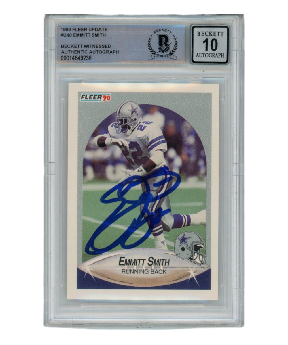 Tony Dorsett Dallas Cowboys Signed Card - 1/1/1978 NFC Championship Ticket Stub Beckett Beckett - 39446-Powers Sports Memorabilia
