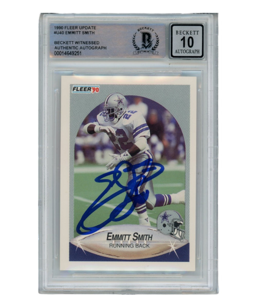 Tony Dorsett Dallas Cowboys Signed Card - 1/1/1978 NFC Championship Ticket Stub Beckett Beckett-Powers Sports Memorabilia