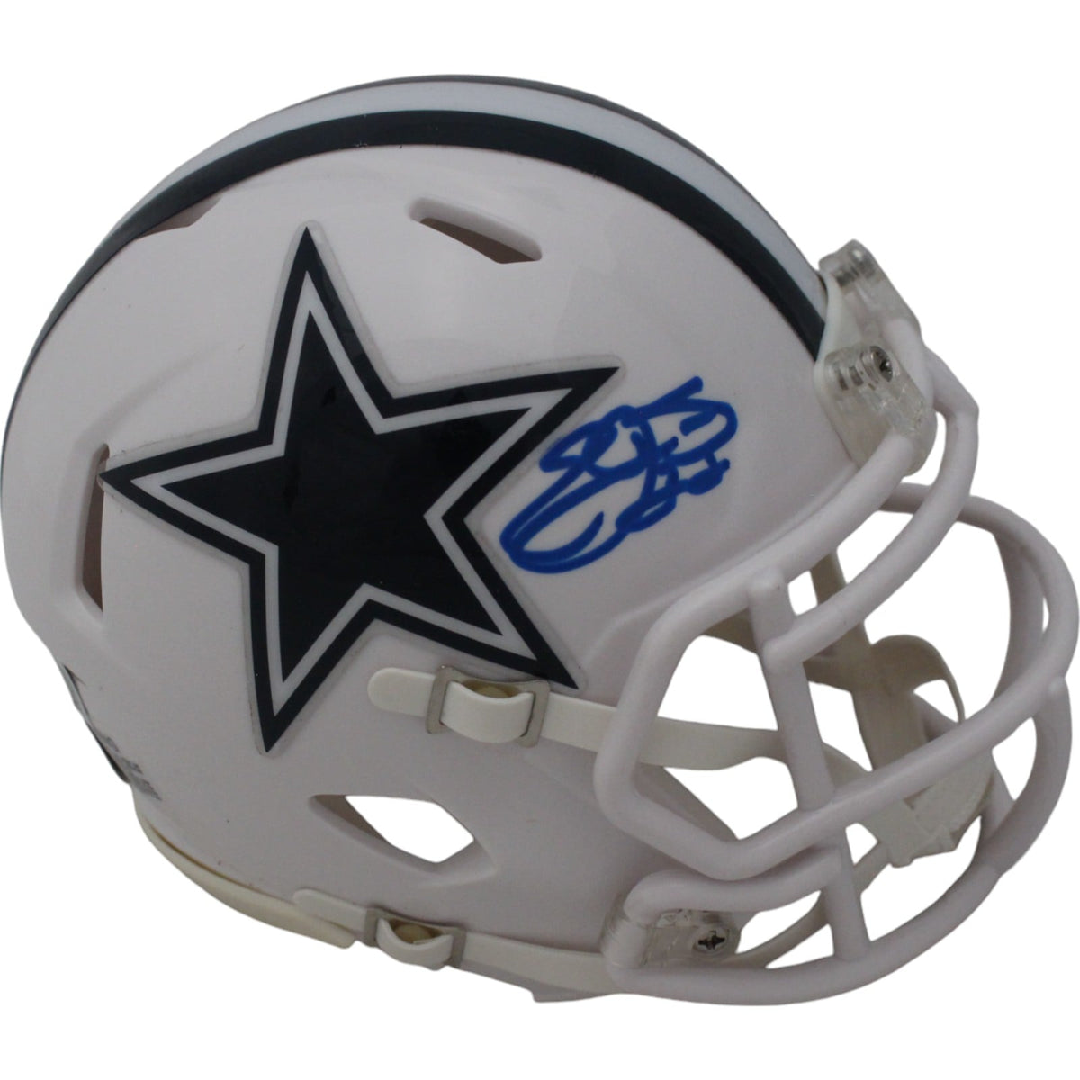 Emmitt Smith Signed Dallas Cowboys 22 Alt Mini Helmet – Beckett Authenticated-Powers Sports Memorabilia