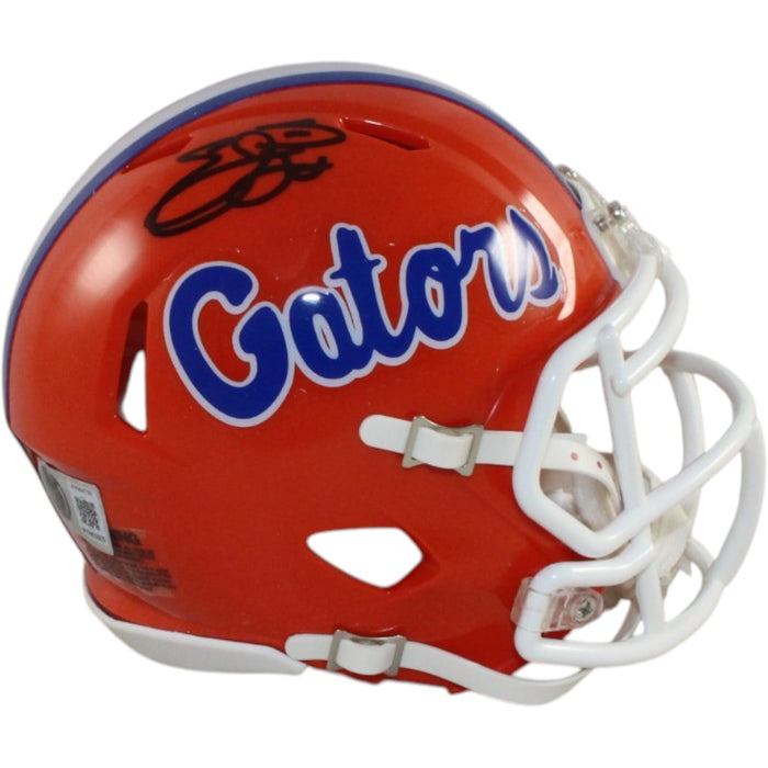 Emmitt Smith Signed Florida Gators Mini Helmet – Beckett Witness Authenticated-Powers Sports Memorabilia
