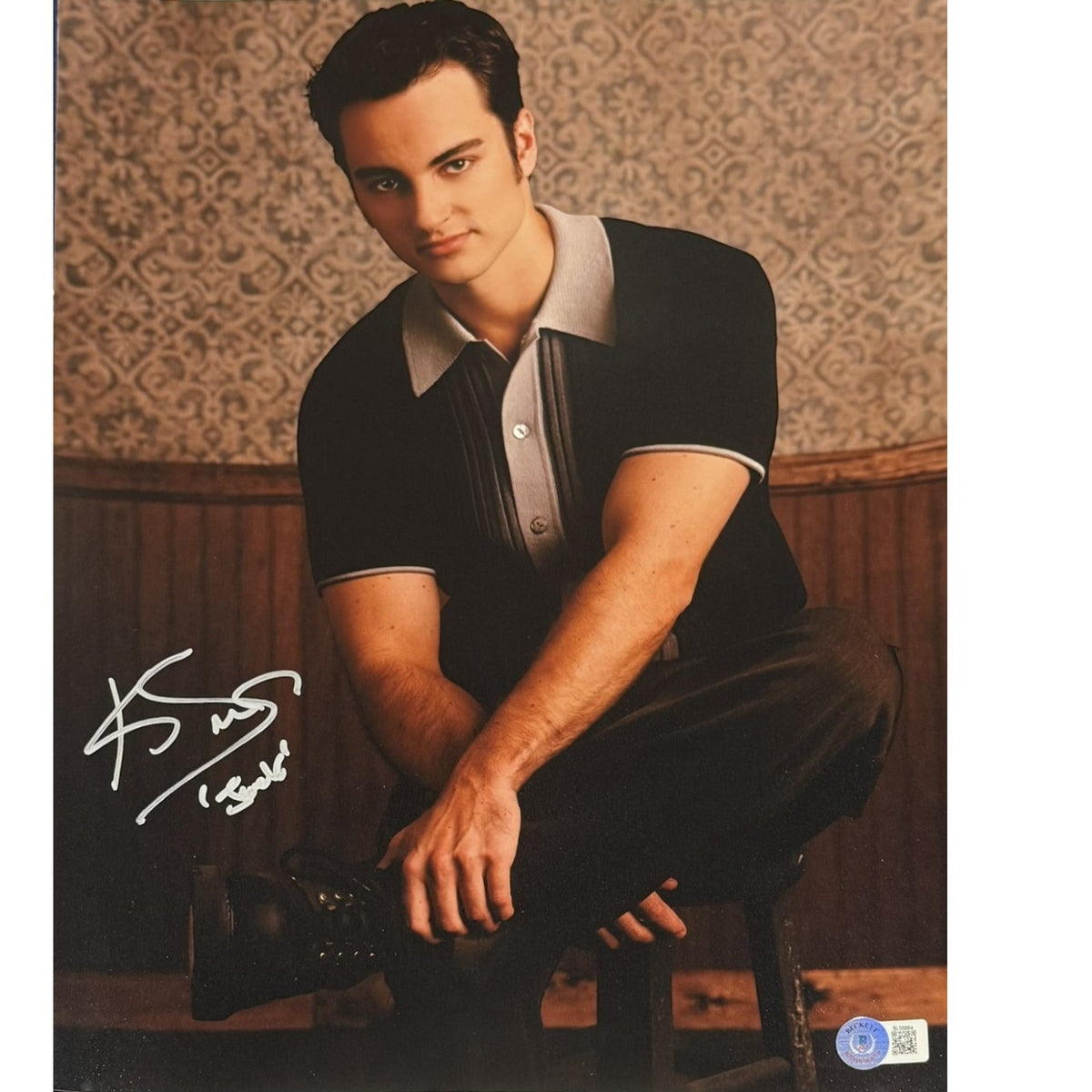 Kerr Smith Dawson's Creek Signed 11x14 Photo - Beckett Beckett - 54378-Powers Sports Memorabilia