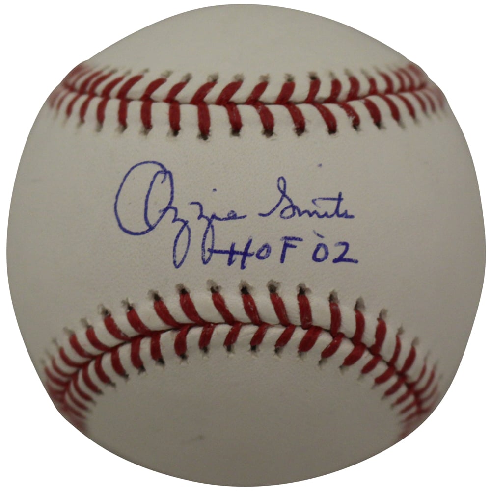 Ozzie Smith Signed St Louis Cardinals Official MLB Baseball HOF – Fanatics Authenticated-Powers Sports Memorabilia