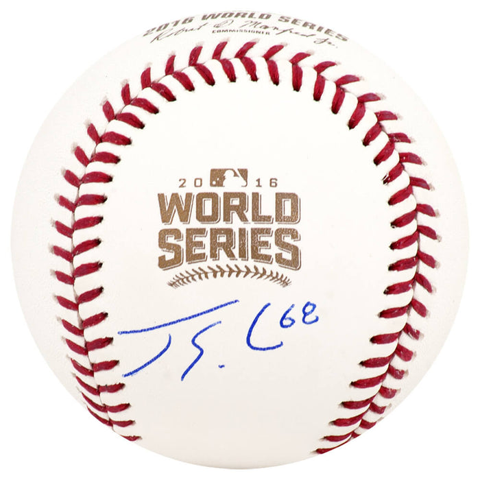 Jorge Soler Autographed Rawlings 2016 World Series (Chicago Cubs) Baseball-Powers Sports Memorabilia