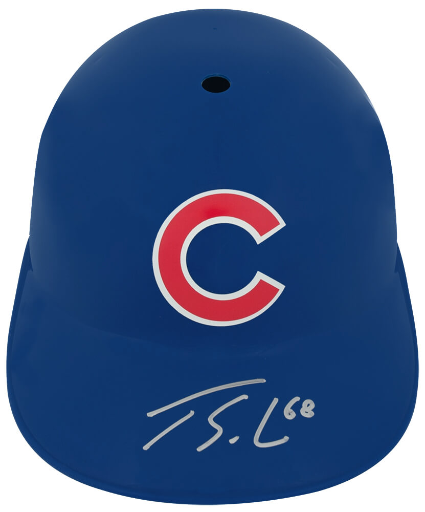 Jorge Soler Autographed Cubs Souvenir Replica Batting Helmet-Powers Sports Memorabilia