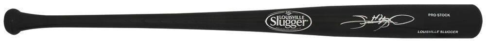 Sammy Sosa Autographed Louisville Slugger Pro Stock Black Baseball Bat-Powers Sports Memorabilia