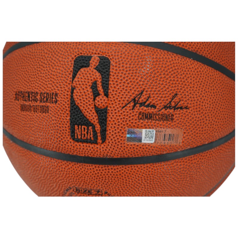 Spike Lee New York Knicks Signed Inscribed Champs Wilson NBA Basketball-Powers Sports Memorabilia