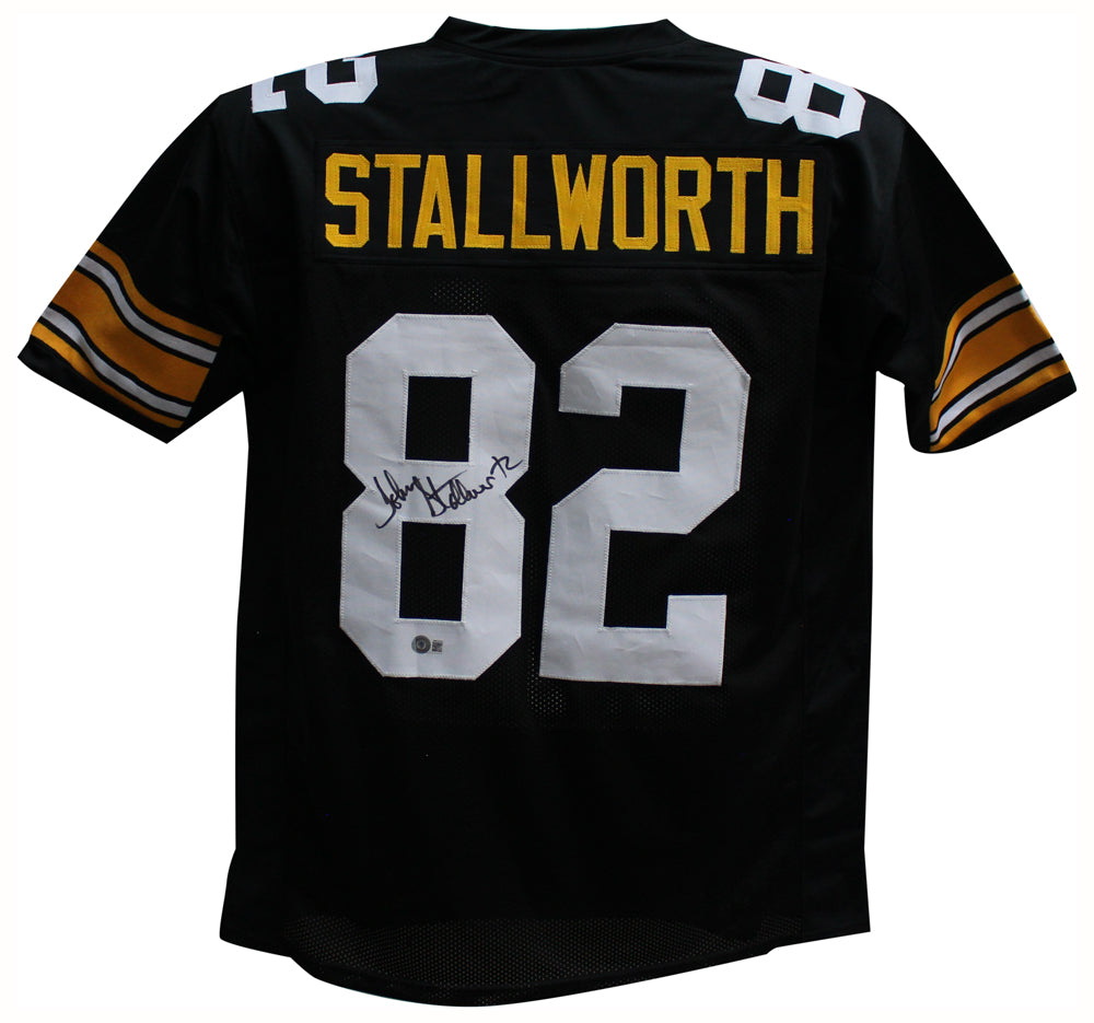 John Stallworth Pittsburgh Steelers Signed Jersey - Pro Style Black XL Beckett Beckett-Powers Sports Memorabilia