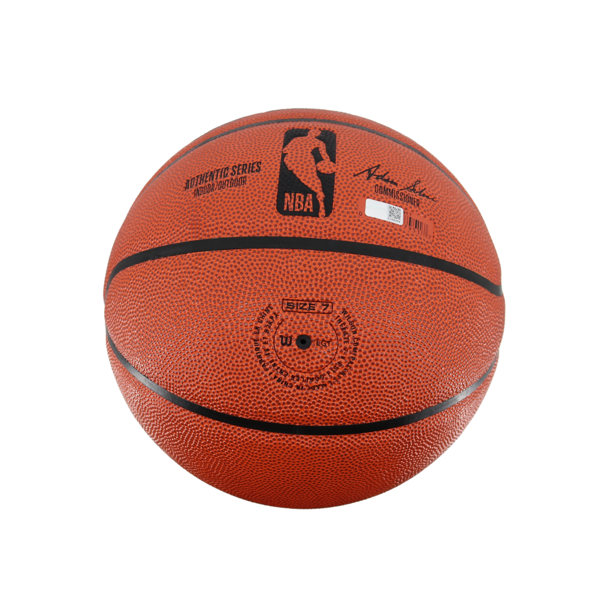 John Starks New York Knicks Signed Wilson NBA Basketball-Powers Sports Memorabilia