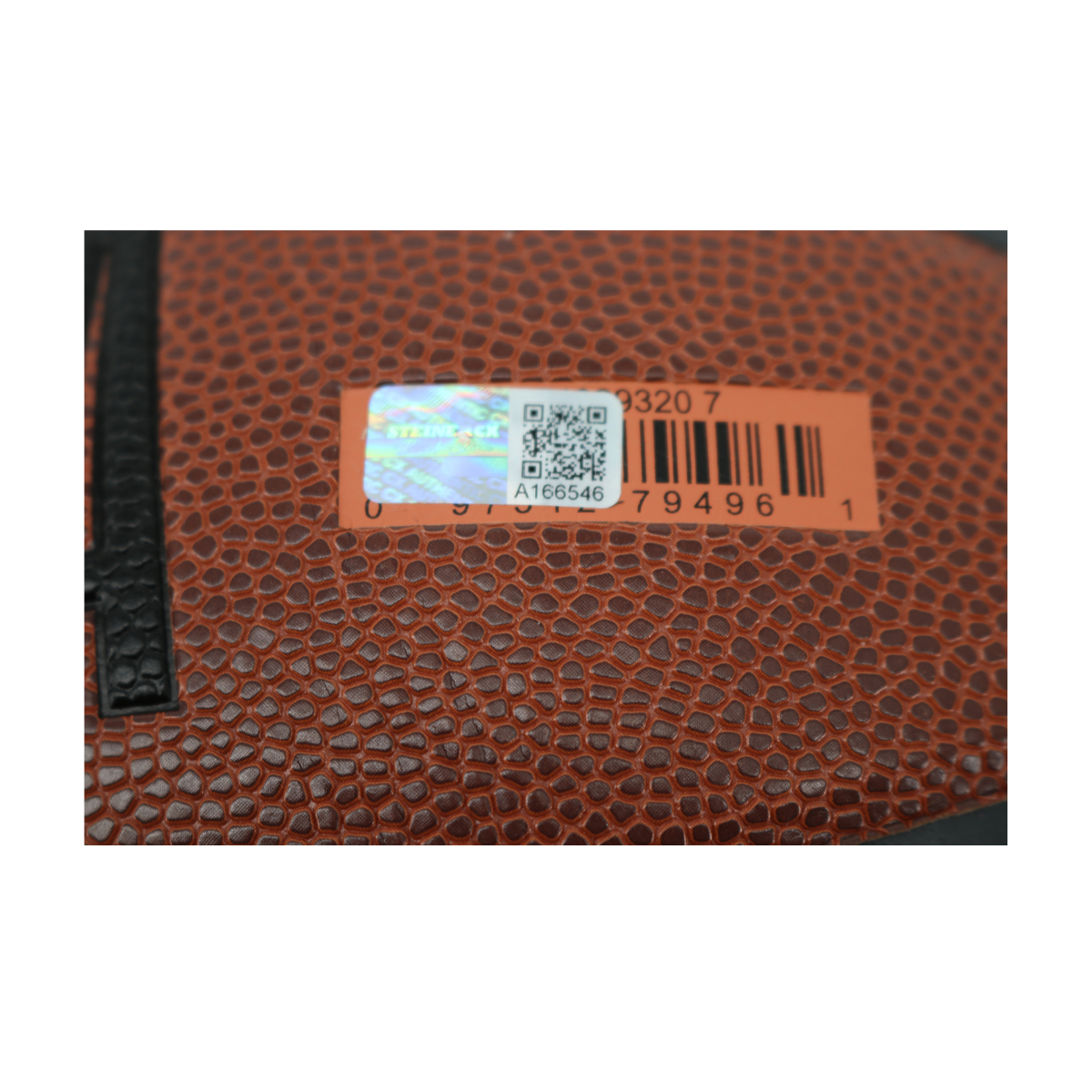 John Starks New York Knicks Signed Wilson Knicks Logo Basketball-Powers Sports Memorabilia
