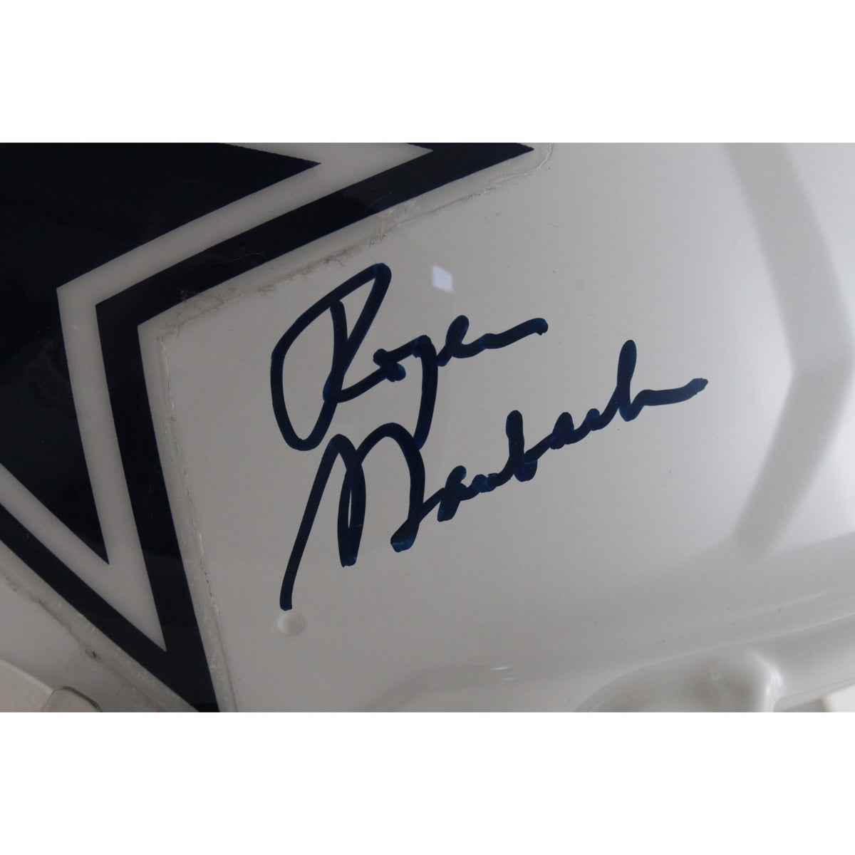 Roger Staubach Signed Dallas Cowboys Authentic Alt Helmet Beckett W-Powers Sports Memorabilia