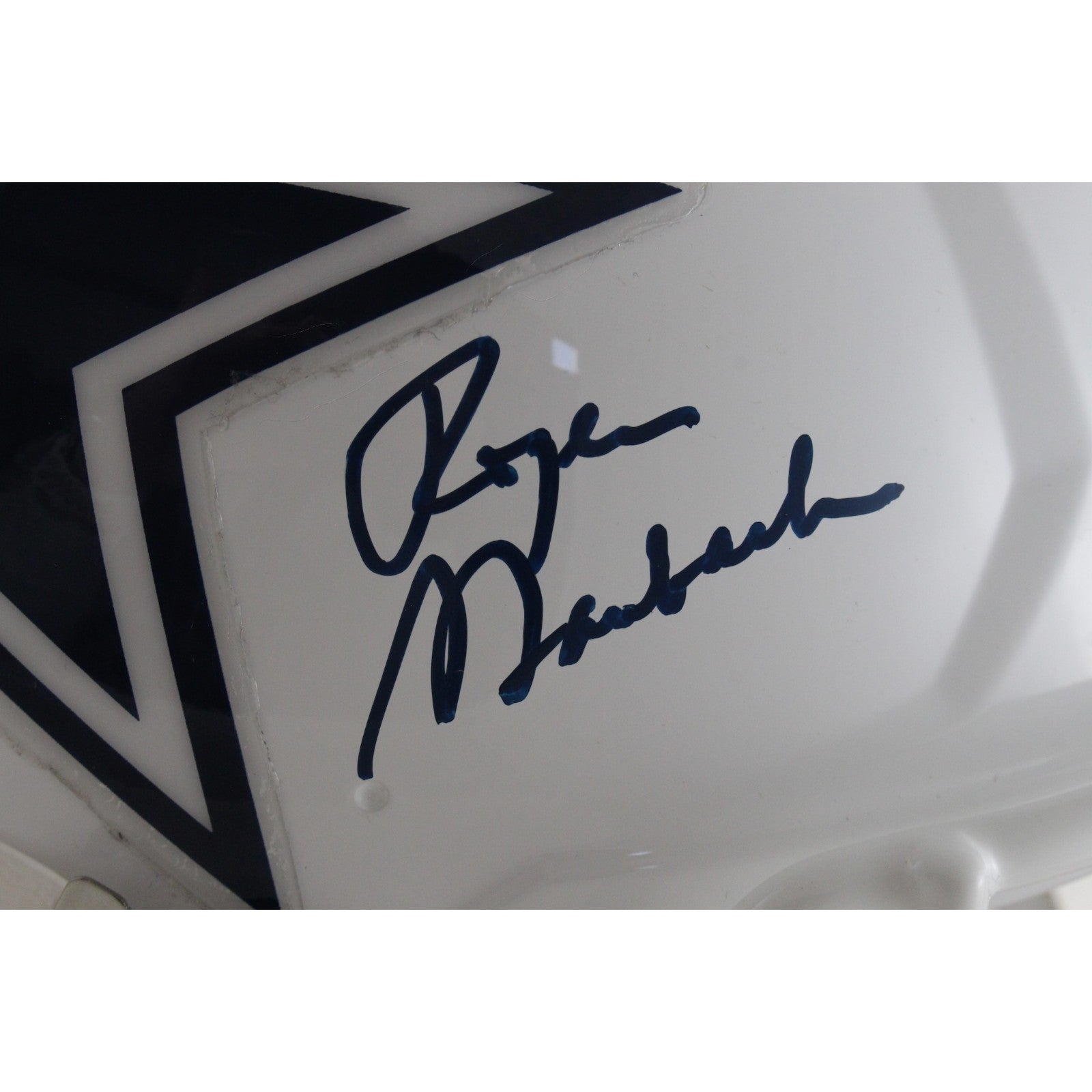 Roger Staubach Signed Dallas Cowboys Authentic Alt Helmet Beckett W-Powers Sports Memorabilia