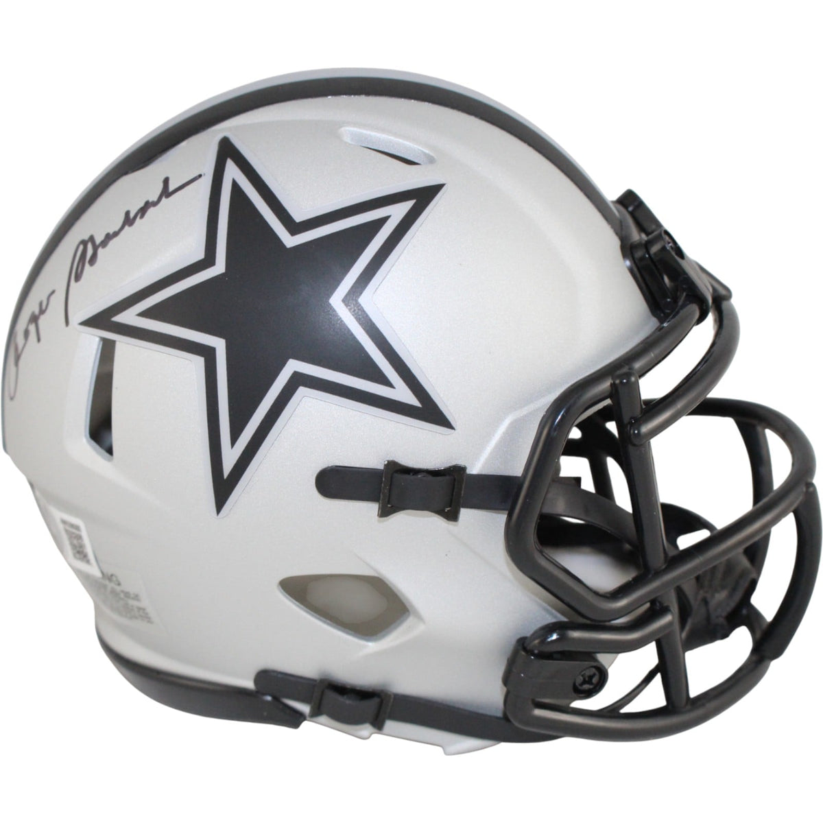Roger Staubach Signed Dallas Cowboys Mini Helmet Rave – Beckett Witness Authenticated