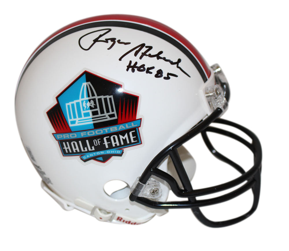 Roger Staubach Hall of Fame Signed Mini Helmet - VSR4 HOF Beckett Beckett-Powers Sports Memorabilia