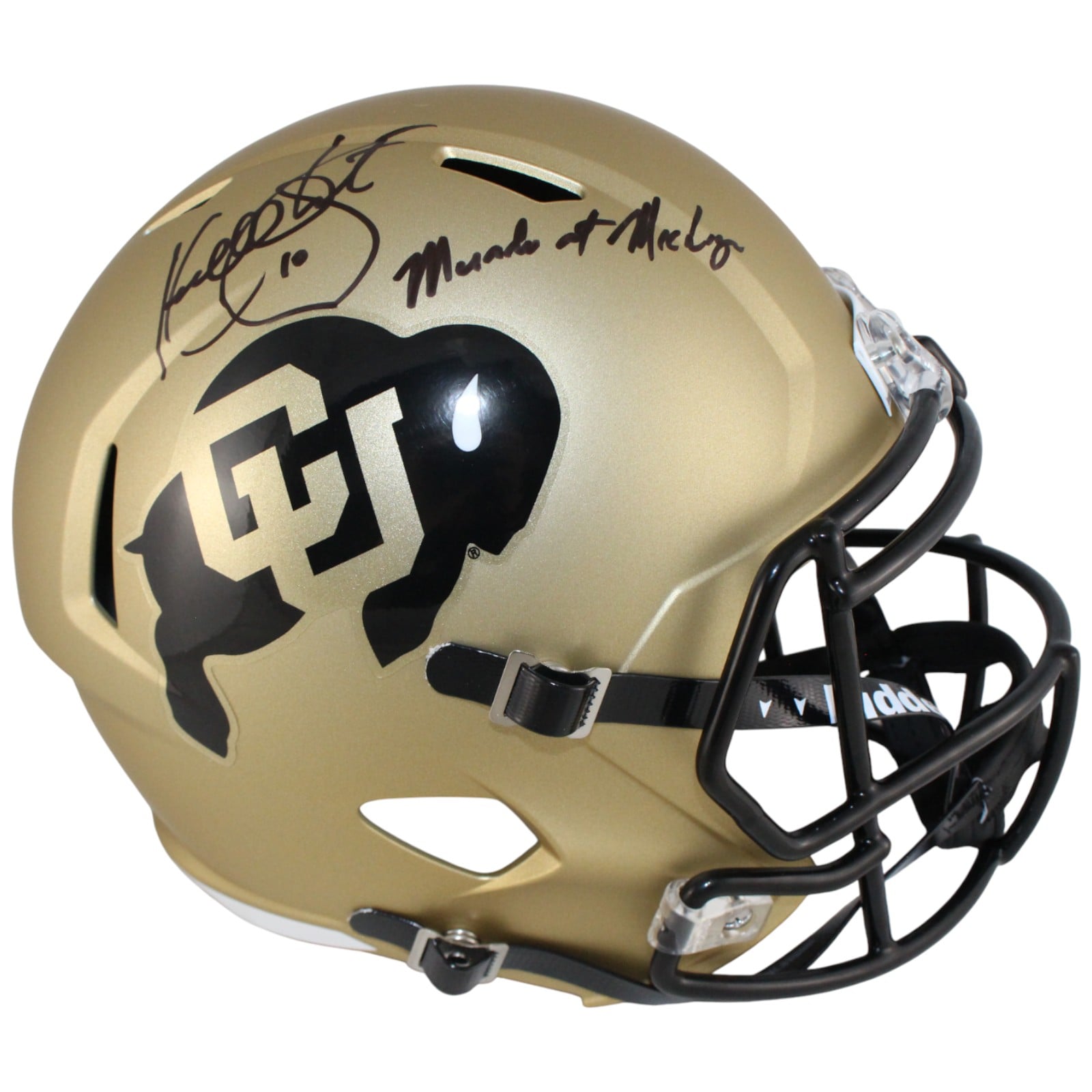 Kordell Stewart Signed Colorado Buffaloes Full-Size Helmet Miracle – Beckett Authenticated-Powers Sports Memorabilia