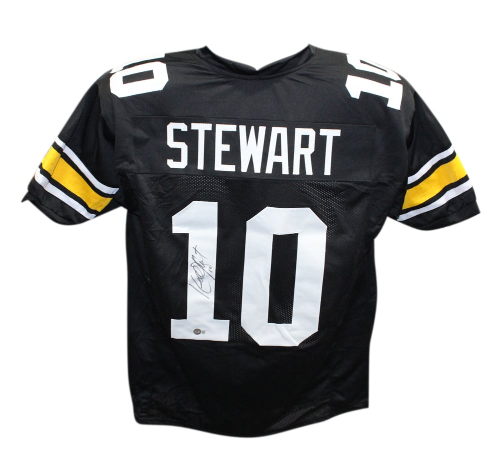 Kordell Stewart Signed College Style Black Jersey – Beckett Authenticated-Powers Sports Memorabilia