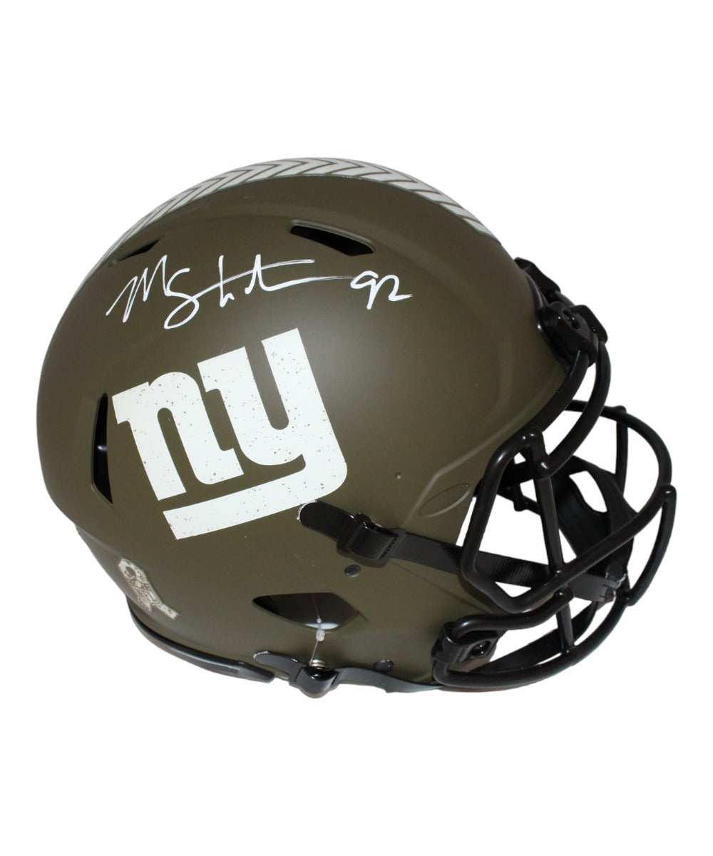 Michael Strahan Pro Style Signed Jersey Black – Beckett Authenticated-Powers Sports Memorabilia