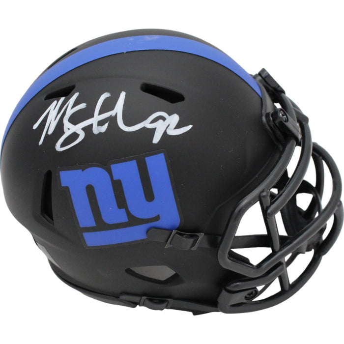 Michael Strahan Signed New York Giants Mini Helmet Eclipse – Beckett Authenticated-Powers Sports Memorabilia