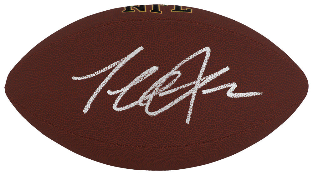 Terrell Suggs Autographed Wilson Super Grip F/S NFL Football-Powers Sports Memorabilia