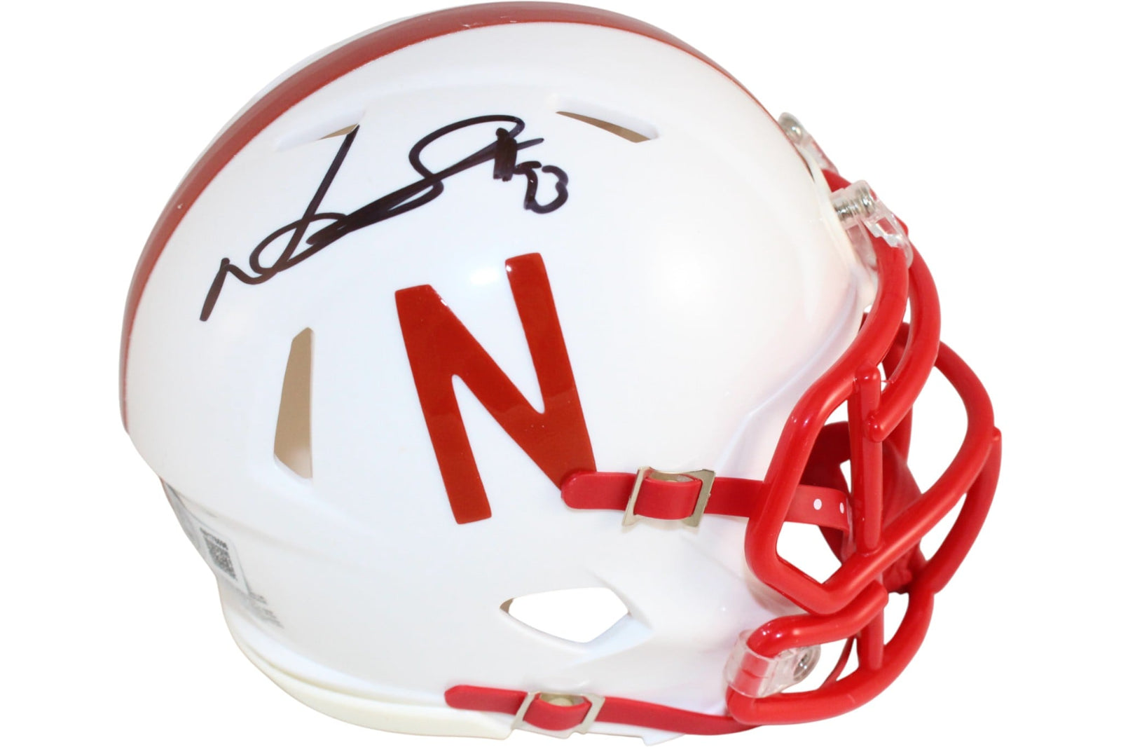 Ndamukong Suh Signed Nebraska Cornhuskers Mini Helmet – Beckett Witness Authenticated-Powers Sports Memorabilia