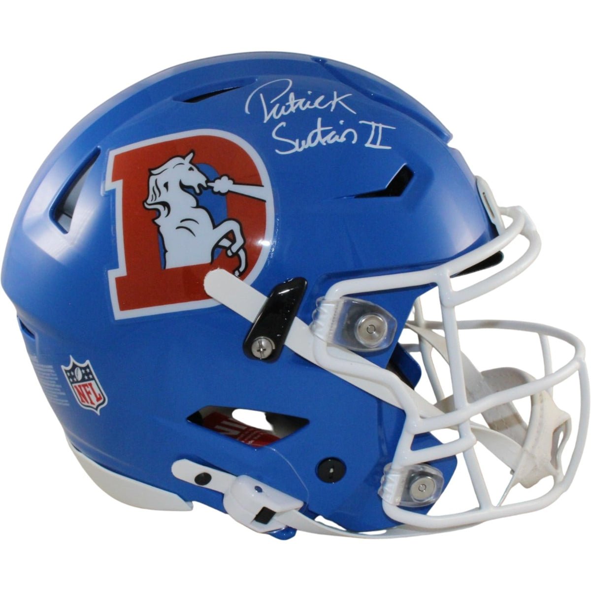 Patrick Surtain Signed Denver Broncos SpeedFlex TB Helmet – Beckett Authenticated-Powers Sports Memorabilia