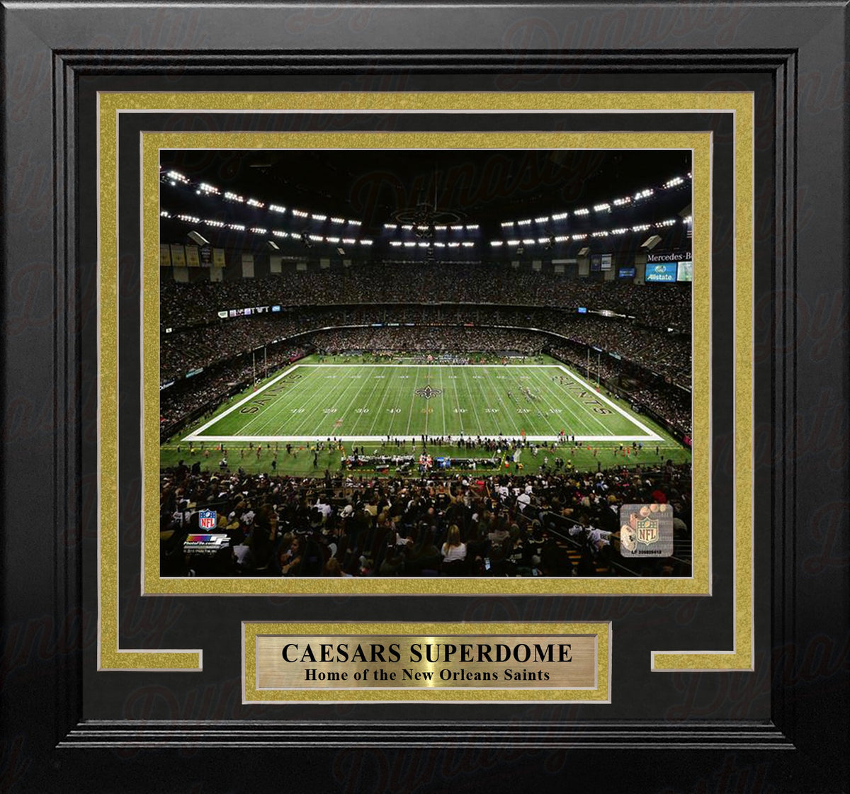 New Orleans Saints Caesars Superdome 8" x 10" Framed Football Stadium Photo-Powers Sports Memorabilia