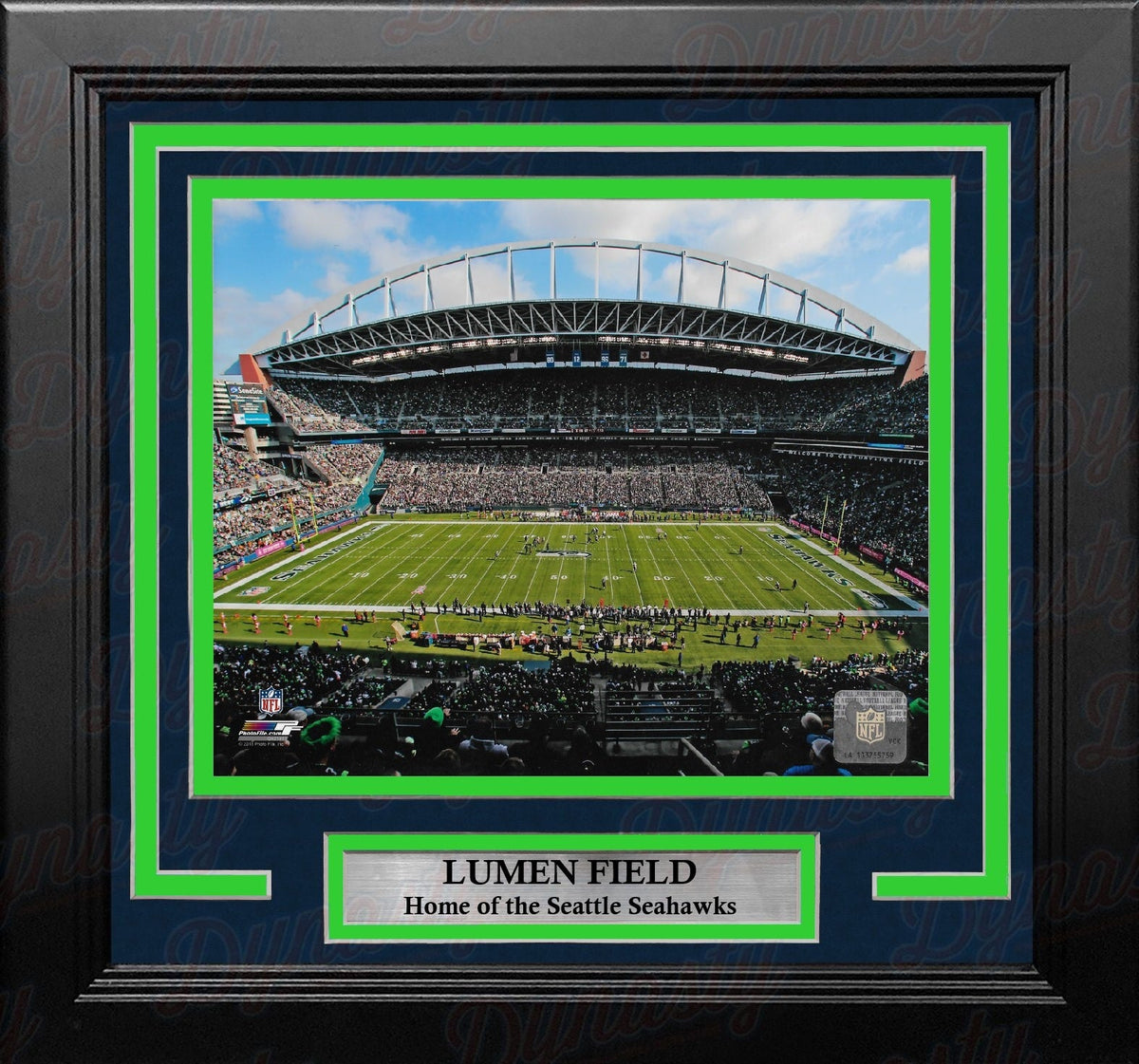 Seattle Seahawks Lumen Field 8" x 10" Framed Football Stadium Photo-Powers Sports Memorabilia