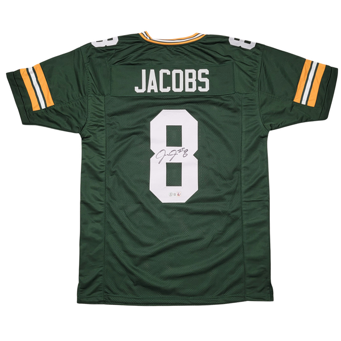 Josh Jacobs Signed Green Bay Packers Pro Style Jersey - Beckett-Powers Sports Memorabilia