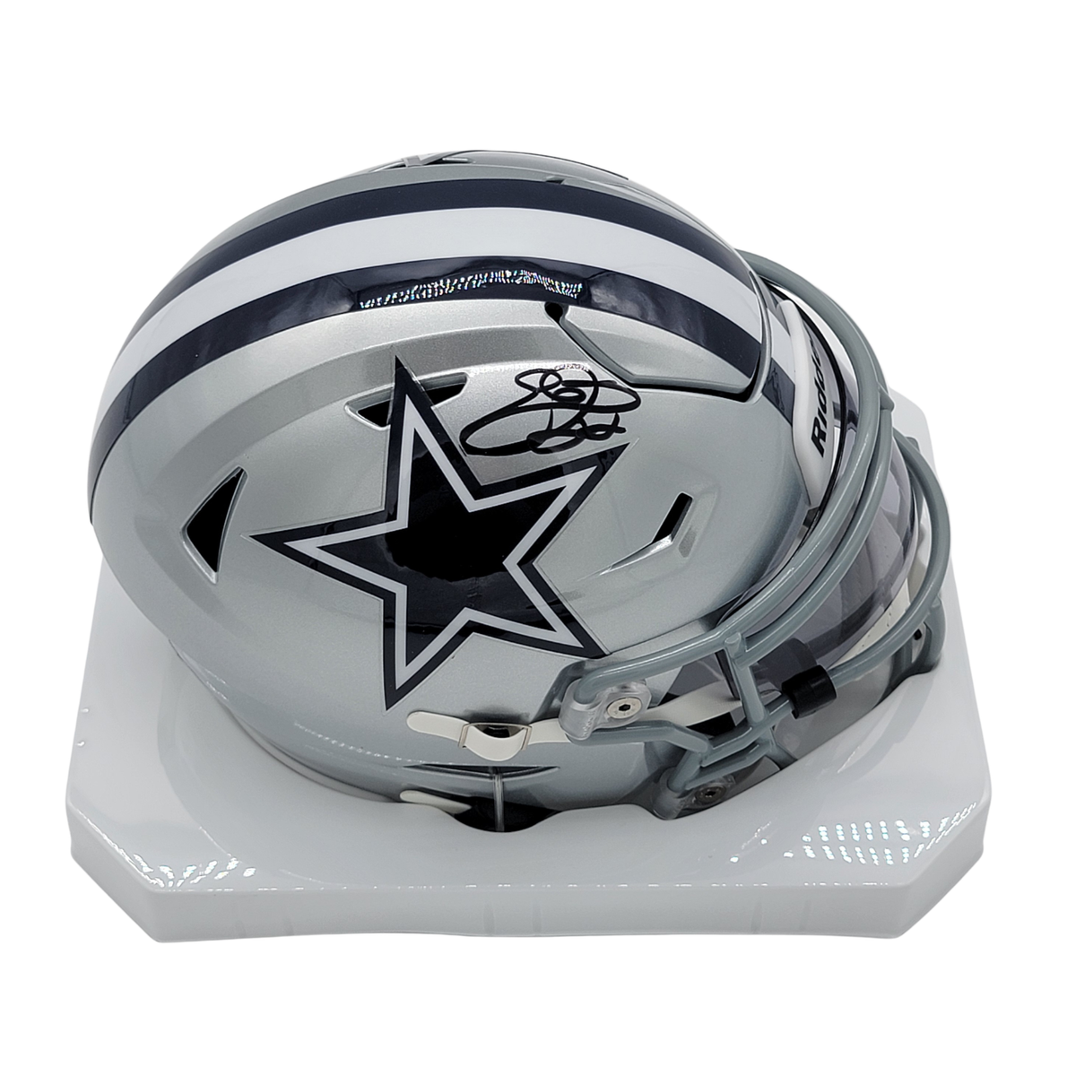 Emmitt Smith Signed Dallas Cowboys Mid Size Speed Flex Helmet – Beckett