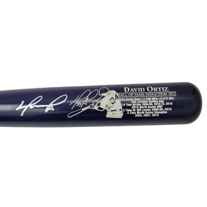 David Ortiz Signed Boston Red Sox Cooperstown HOF Bat - Beckett-Powers Sports Memorabilia