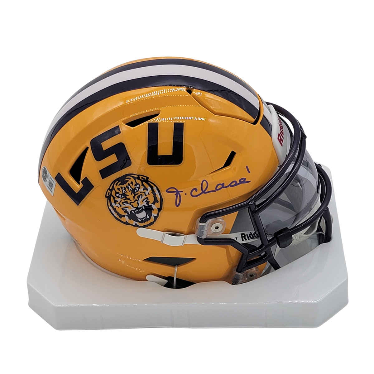 Ja'Marr Chase Signed LSU Tigers Mid Size Speed Flex Helmet – Beckett-Powers Sports Memorabilia