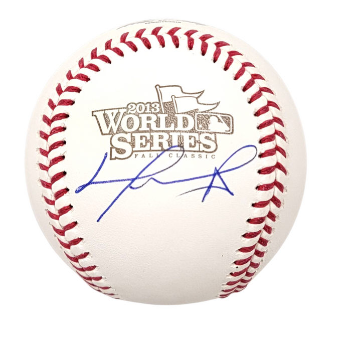 David Ortiz Signed Boston Red Sox 2013 World Series Baseball - Beckett-Powers Sports Memorabilia